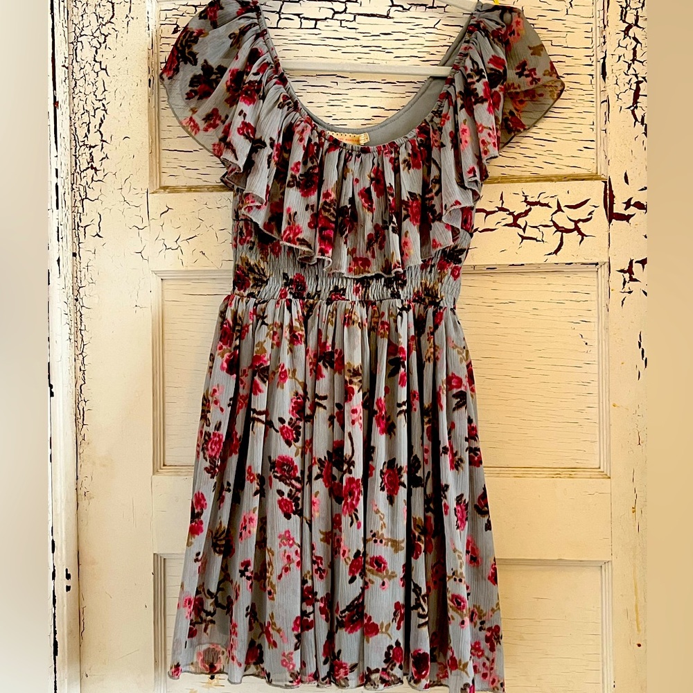 Pins and Needles Chiffon Dress